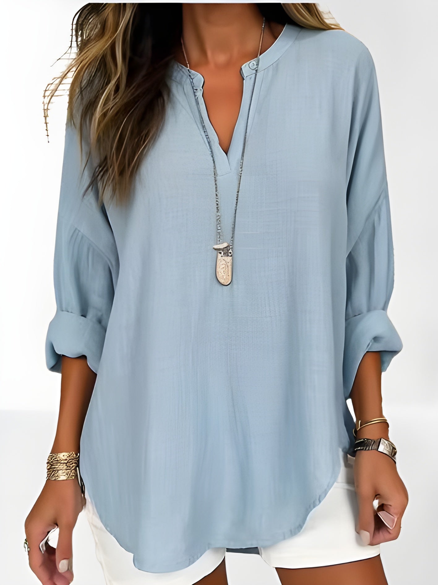 Serene™ - Blusa casual de corte holgado