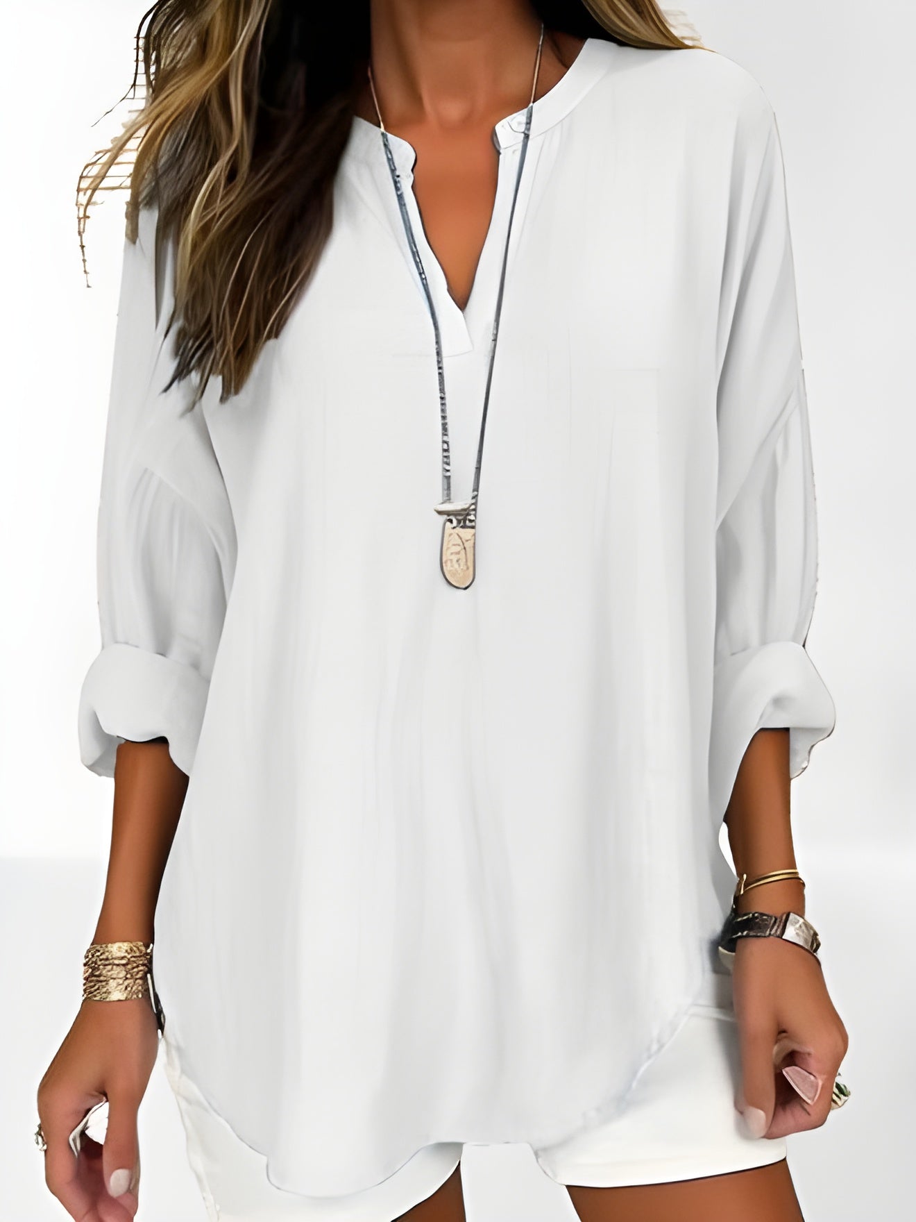 Serene™ - Blusa casual de corte holgado