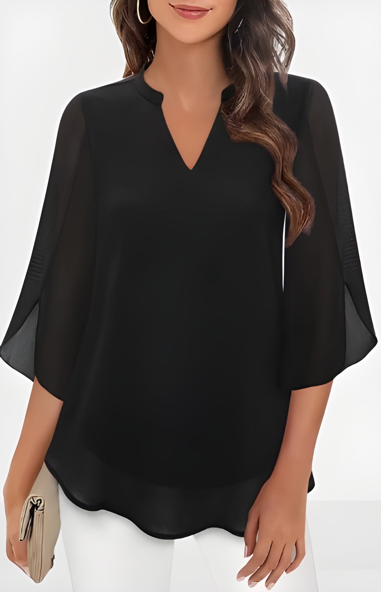 Luna™ - Blusa casual de corte holgado