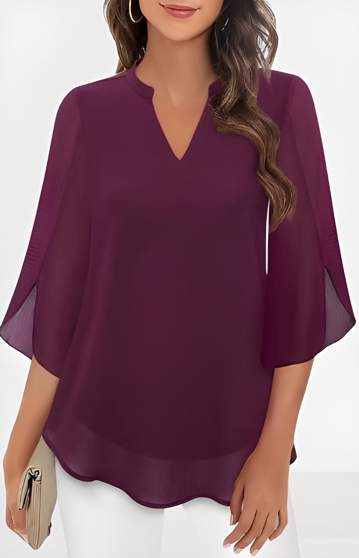 Luna™ - Blusa casual de corte holgado