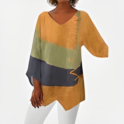 Évoria™ - Blusa Cuello en V